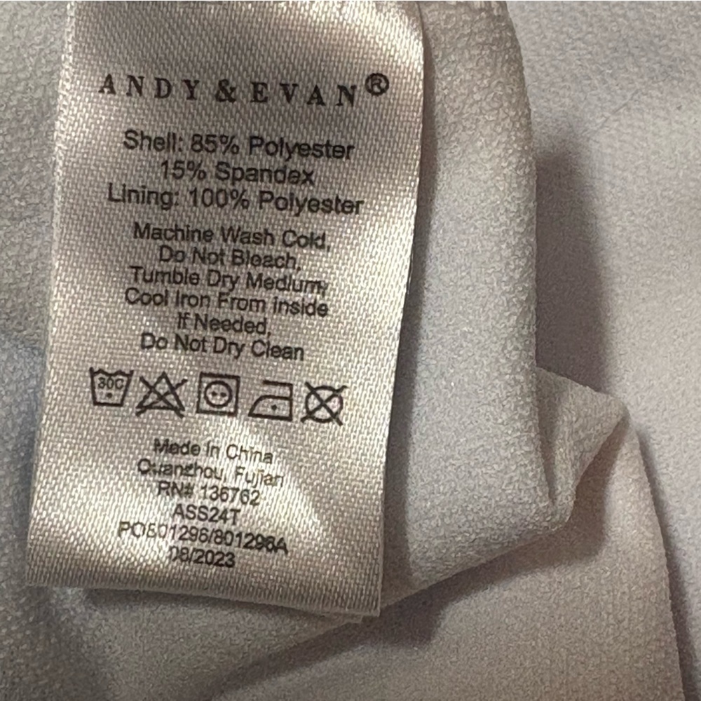 Andy & Evan Girls Long Sleeved One Piece Leaf Print Swimsuit Size M (10)​ - Picture 6 of 6